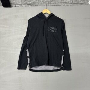 Nike Therma-Fit White‎ Camo Print Swoosh Pullover Training Hoodie Men's Medium